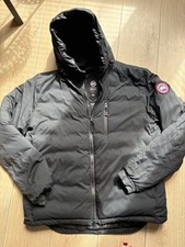 Canada Goose Lodge Black Puffer Hoody Jacket Men’s Size Large