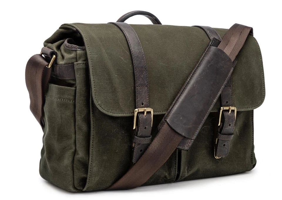 Bolso para Cámara de Lona ONA Brixton Oliva-LIBRE Ona Kyoto Muñequera con Compra Foto 2 de 4