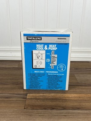TOTALINE SIGNATURE NWT FLAT STAT MULTI STAGE HEAT COOL PROGRAMMABLE P374-1100FM