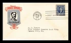 EDWARD A MACDOWELL FAMOUS AMERICANS FDC TORKEL GUNDEL CACHET US COVER