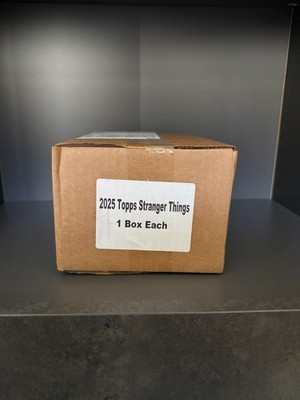 2025 Stranger Things Topps Hobby Box - SEALED
