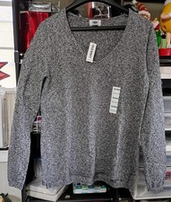 NWT  Old Navy Soft Lightweight Pullover Grey Sweater, Sz Med