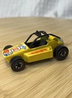 1975 Hot Wheels Rock Buster #10 Yellow Red Lines Made In Hong Kong Vintage