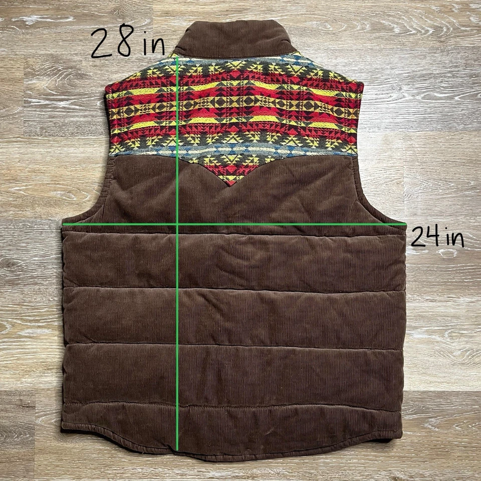 chaleco acolchado de pana true religion Foto 2 de 4