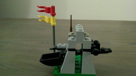 LEGO Castle: King's Catapult (1480) Complete w Minifigures No Instructions