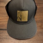 Pistil Mesh Baseball Cap Gray Black Adjustable 57% Polyester 43% Cotton — photo 4
