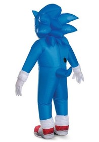 Disguise Sonic Inflatable Costume for Adults, Official Sonic Movie 3, One Size