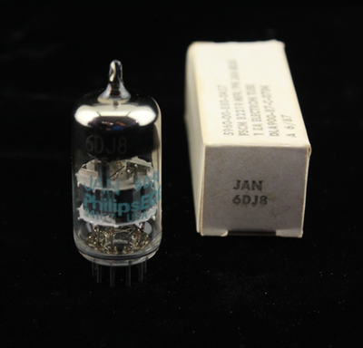 yuki専用JAN 6922 (6DJ8/ECC88)Philips ECG JAN 6922 Philips ECG NOS USA Sylvania Halo Getter Grey Plates JAN
