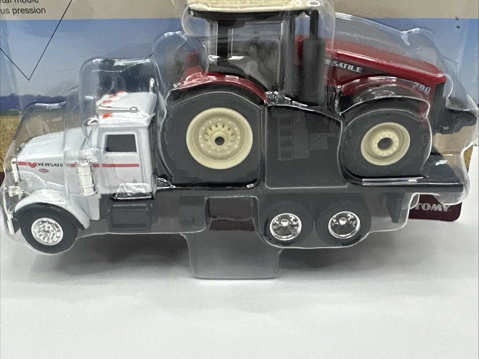 ERTL 1/64 Versatile 290 MFWD Tractor & Peterbilt 367 Dealership Truck 16247 - Image 4 of 4