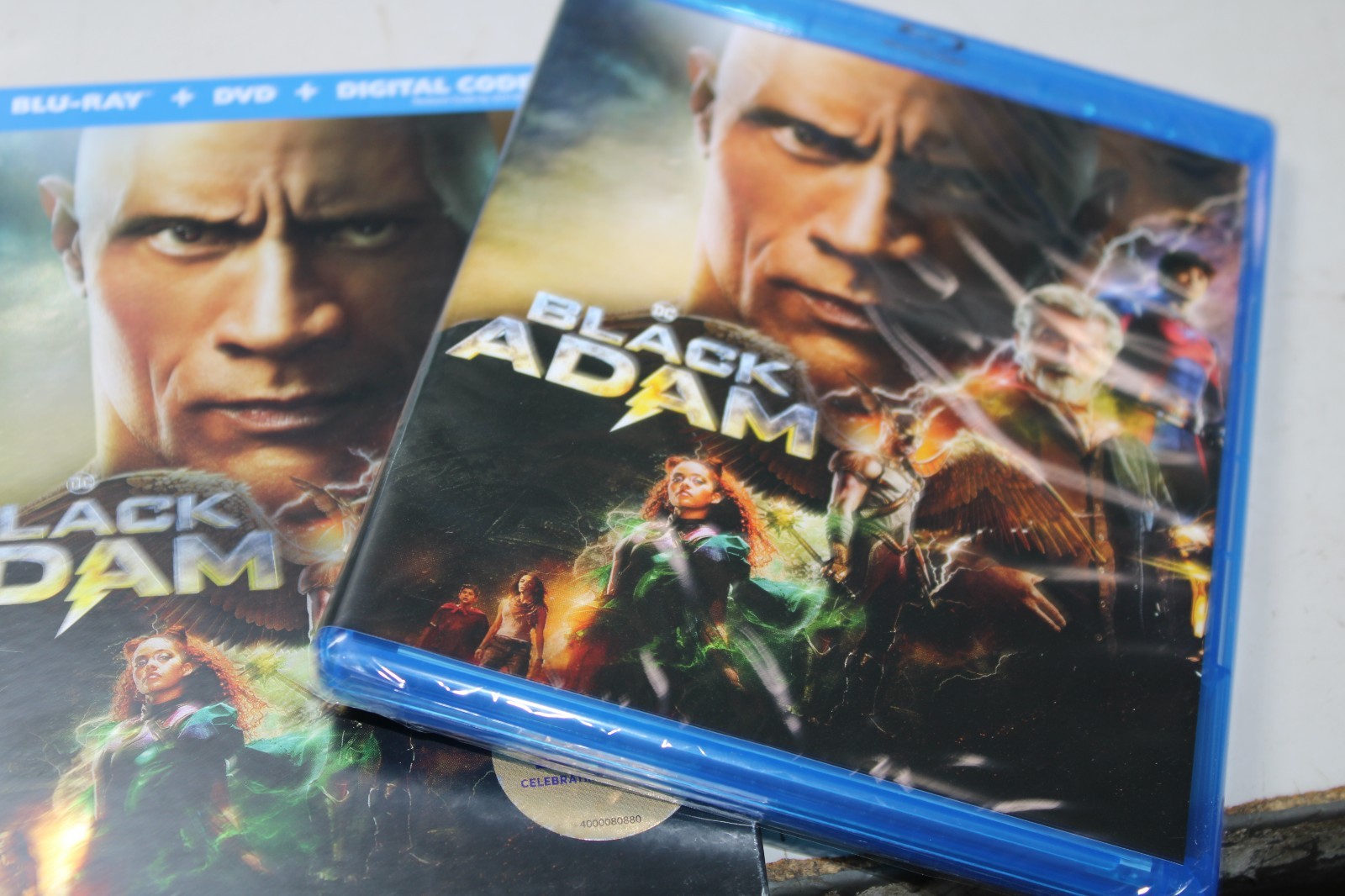 BLACK ADAM New Sealed Blu-ray Dwayne Johnson