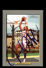 Signed Basketball Card Auto Jared Jeffries 2006-07 Topps Turkey Red #54 Knicks