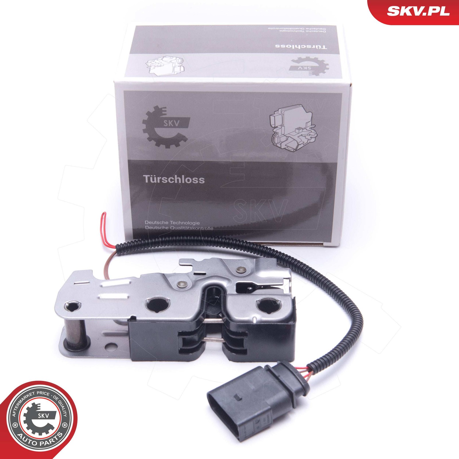 Fits ESEN SKV 16SKV213 bonnet lock VW Touareg, 7P6823509,