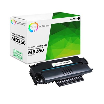 TCT Premium MB260 Black for Okidata MB260 MB280 MFP Compatible Toner Cartridge