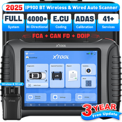 USED XTOOL IP900BT Drahtloses Autodiagnosegerät Schlüsselprogrammierungswerkzeug