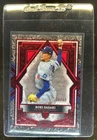 2025 Topps Tier One Roki Sasaki 3 Red Foil Rookie RC #36/50 Dodgers