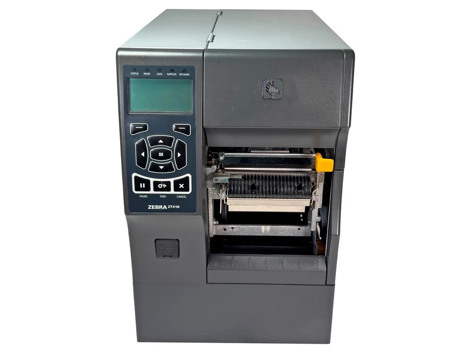 NEW PRINTHEAD Zebra ZT410 Thermal Label Printer 300 dpi Peel Rewind 1YR WARRANTY - Image 4 of 4