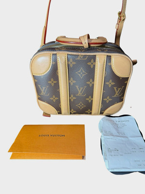 Louis Vuitton M44804 Valisette BB Monogram Canvas Crossbody Shoulder Bag