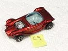 HOT WHEELS RED LINE BEATNIK BANDIT HK RED w WHITE INT C9 CONDITION VERS #2