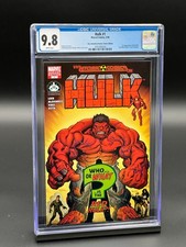 Hulk #1 CGC 9.8 (2008) - McGuiness - Atomic Comics - 1st app Red Hulk