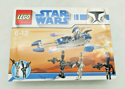 LEGO 8015 Assassin Droids Battle Pack NEU NEW MISB SEALED Star Wars 10195
