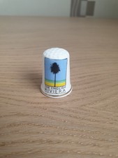 The English Riviera Fine Bone China Thimble - Birchcroft