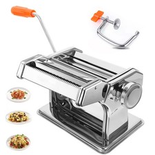 Stainless Steel Pasta Maker Machine Roller Lasagne Spaghetti Ravioli Tagliatelle