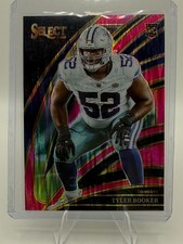 2025 Panini Select - Club Level Tyler Booker #298 Pink Shock Prizm (RC)