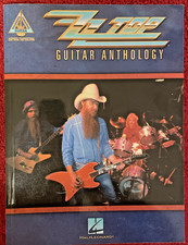ZZ TOP Guitar Anthology Guitar Tablature Book Vintage Collectible 2003