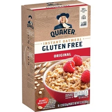  Instant Oatmeal, Gluten Free Original, Breakfast Cereal, 