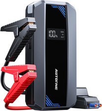 Car Jump Starter 6000A Battery Booster, Portable Battery Pack for All Gas 10L Di
