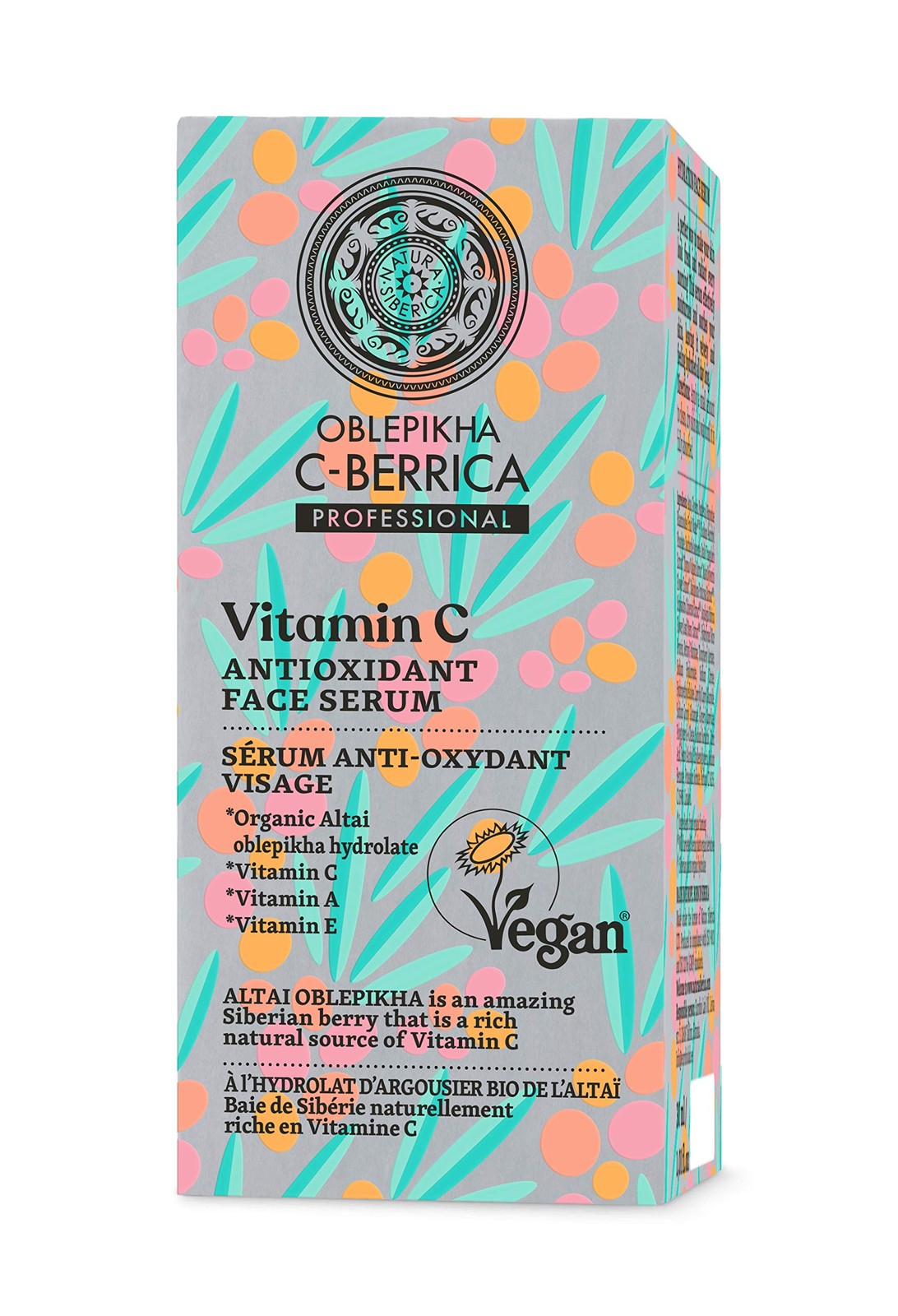 Natura Siberica CBERRICA Antioxidant Serum for Radiant & Healthy Skin
