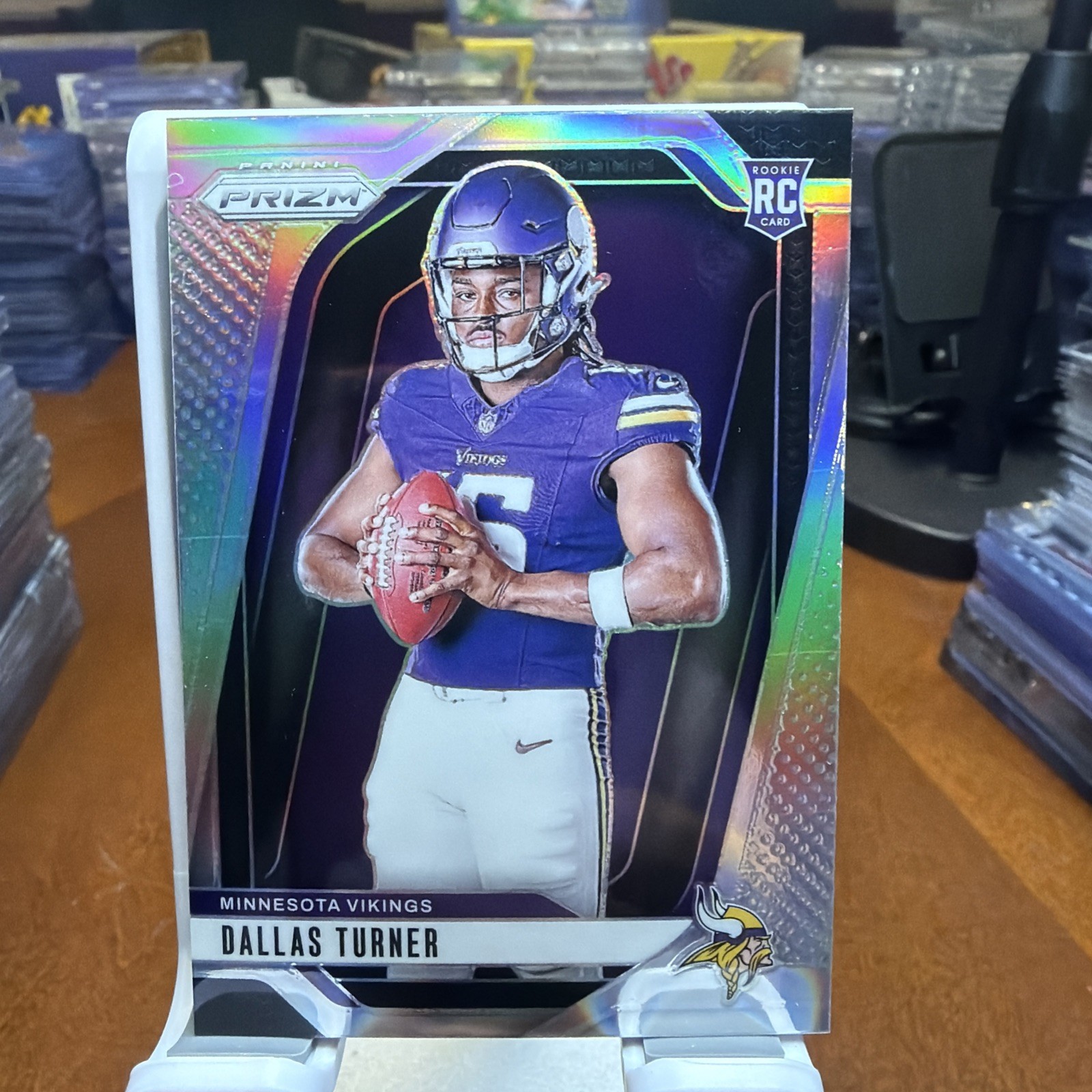 2024 Panini Prizm - Rookie Image Variation - Dallas Turner #11 Silver Prizm