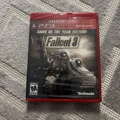 Fallout 3: Game of The Year Edition (Greatest Hits) PS3 (Brand New Factory Seale