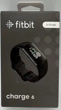 Fitbit Charge 6 Activity & Fitness Tracker Google Apps Heart Rate Tracker NIB