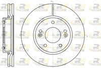 Roadhouse 2X Bremsscheibe Vorne BelüFtet FüR Hyundai I30 FD 1.4 1.6 Crdi GD JC