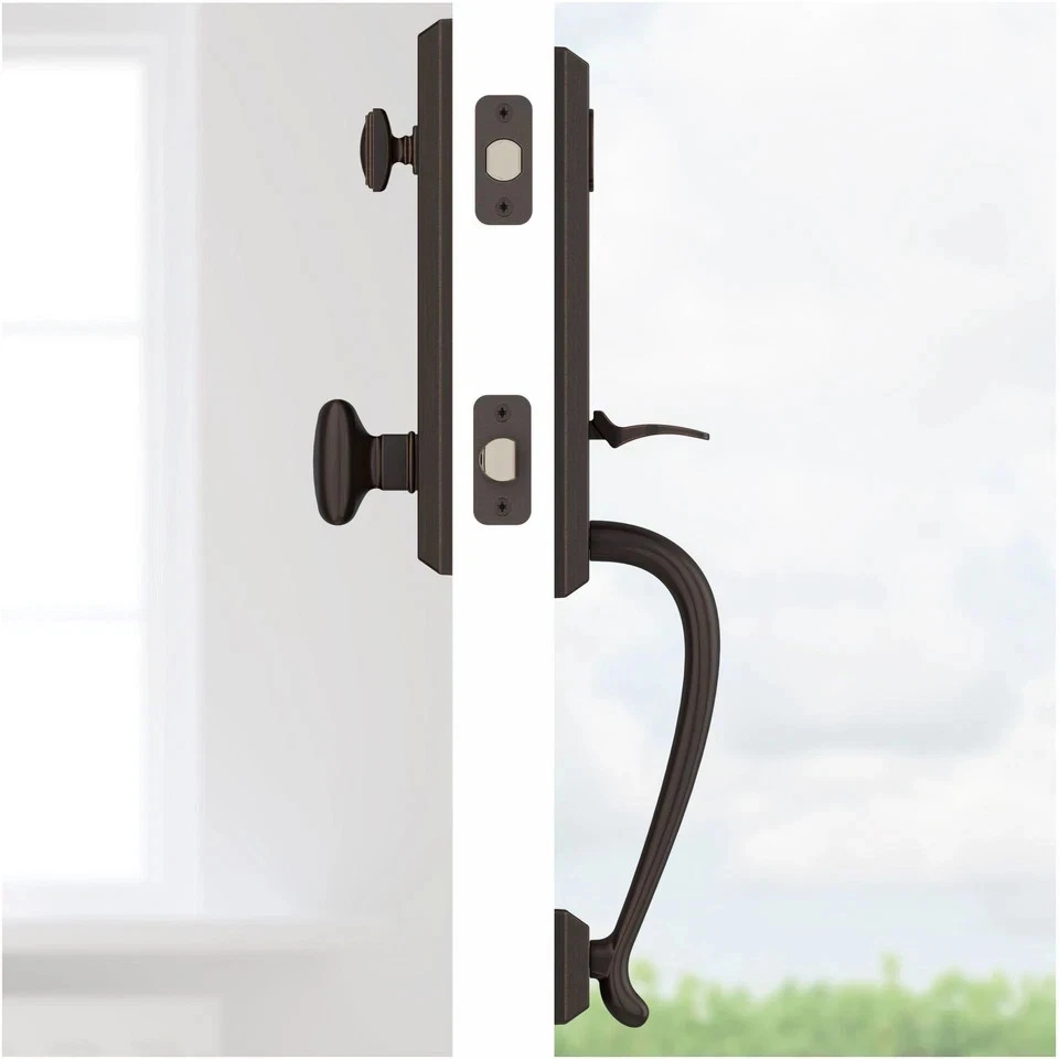 Alça Baldwin Del Mar botão redondo quadrado interior cetim preto - Imagem 3 de 3