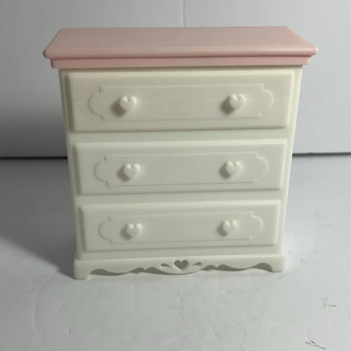 Vintage Barbie Kelly Doll Dresser Mattel 1998 Toy Doll House Furniture