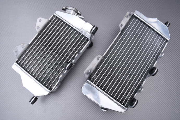 Radiateur d'eau KAWASAKI KLX 650R en aluminium ultra renforcé haute performance