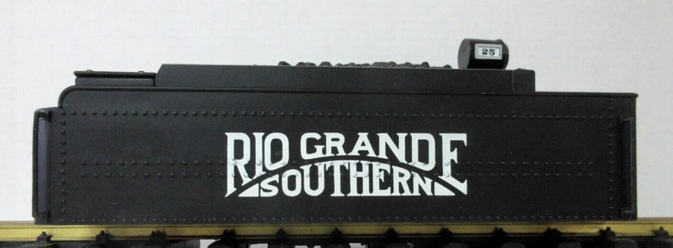 G SCALE BACHMANN 25 RIO GRANDE SOUTHERN TENDER BODY - Image 2 of 4