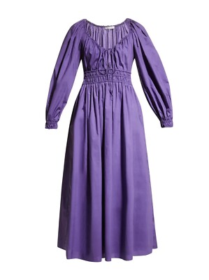 lilac cotton maxi dress Maiah Lilac Maxi Dress - US 12