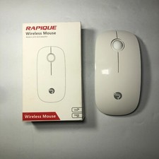 Rapique Wireless Mouse Model R306 White