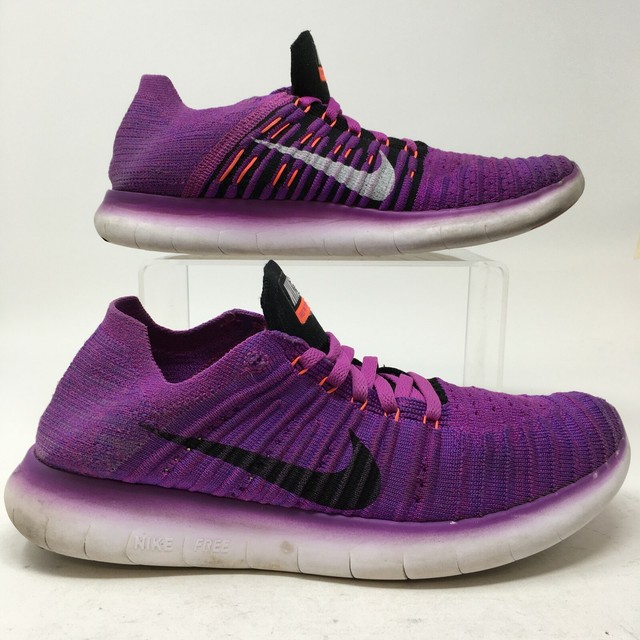 nike free rn flyknit purple