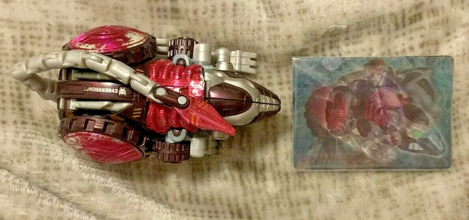 Transformers Beast Wars Figure Toy Rattrap 1999 Vintage WITH CARD - Image 4 of 4