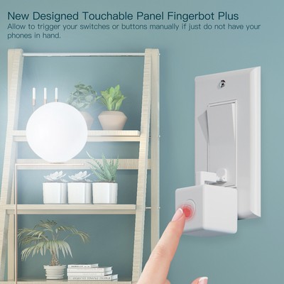 High Quality ZigBee Tuya Touch Finger Robot Voice Thumb App Remote Control