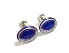 SET OF GENUINE CHARLES TYRWHITT ENAMEL CUFFLINKS BRAND NEW MEN’S DESIGNER GIFT