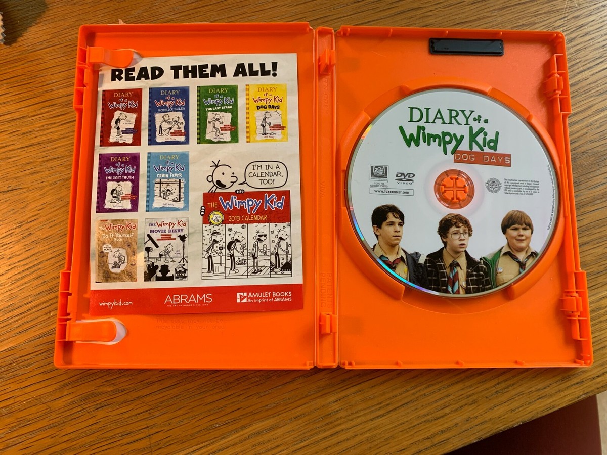 Diary of a Wimpy Kid: Dog Days (DVD, 2012) 24543800040| eBay