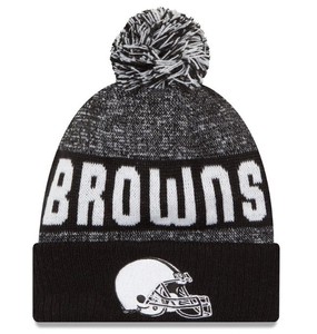 nfl new era biggest fan redux knit beanie with pom