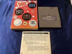 Bubble Bobble Nintendo NES CIB Complete w/ Manual