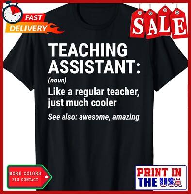 Teaching Assistant Definition Funny Awesome Gift Unisex T-Shirt