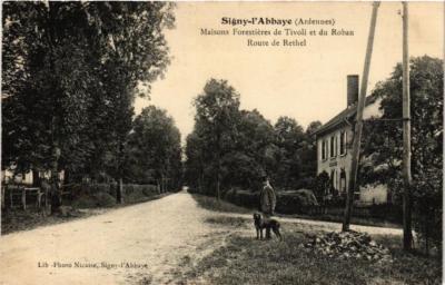 CPA SIGNY-l'Abbaye Maisons Forestieres de Tivoli et du Roban (646925)